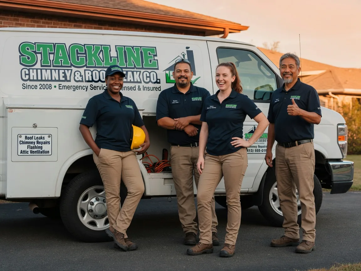 Chimney flashing repair company in Yale, SD
